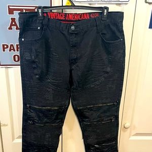 Vintage America Black Men's Jeans
